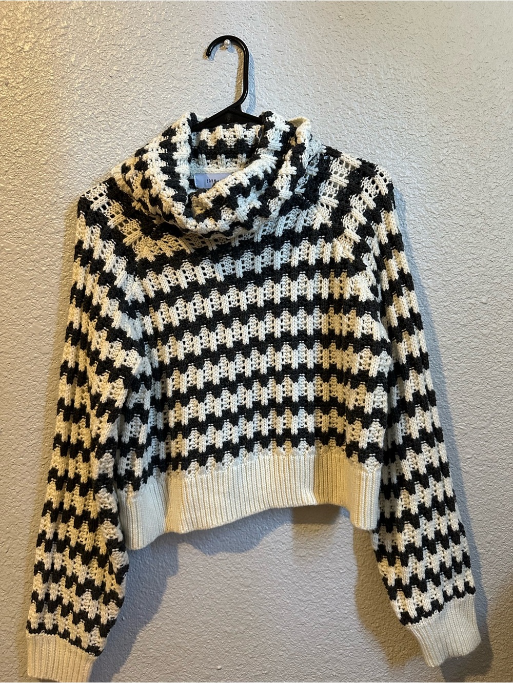 John and Jenn Crochet knit Sweater - Women